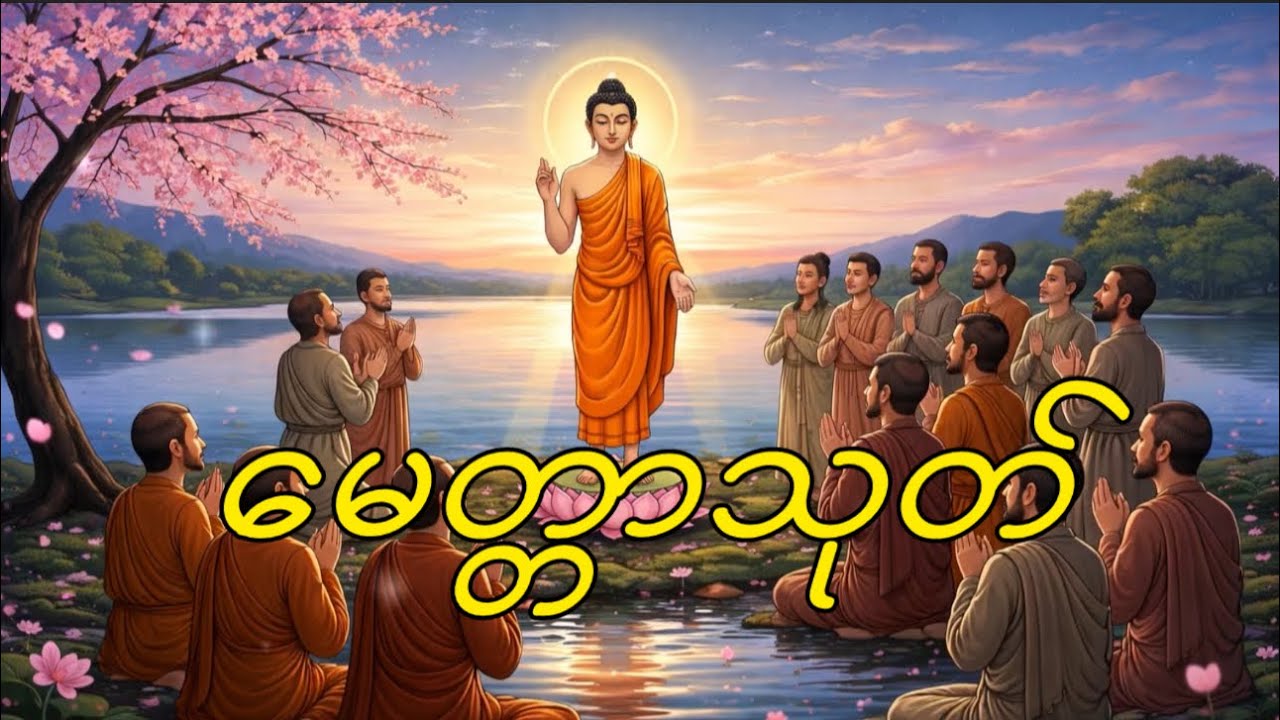 မေတ္တာသုတ် ၉ကြိမ်၉ခေါက် ပူဆော်ရန် #dhamma #တရားတော်များ 