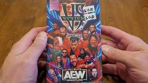 AEW VS System 2PCG Unboxing