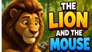 Never underestimate someone small! 🦁🐭✨ | The Lion & The Mouse | Kids Moral Story