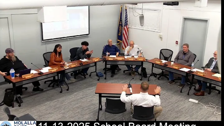 November 13, 2025 School Board Meeting
