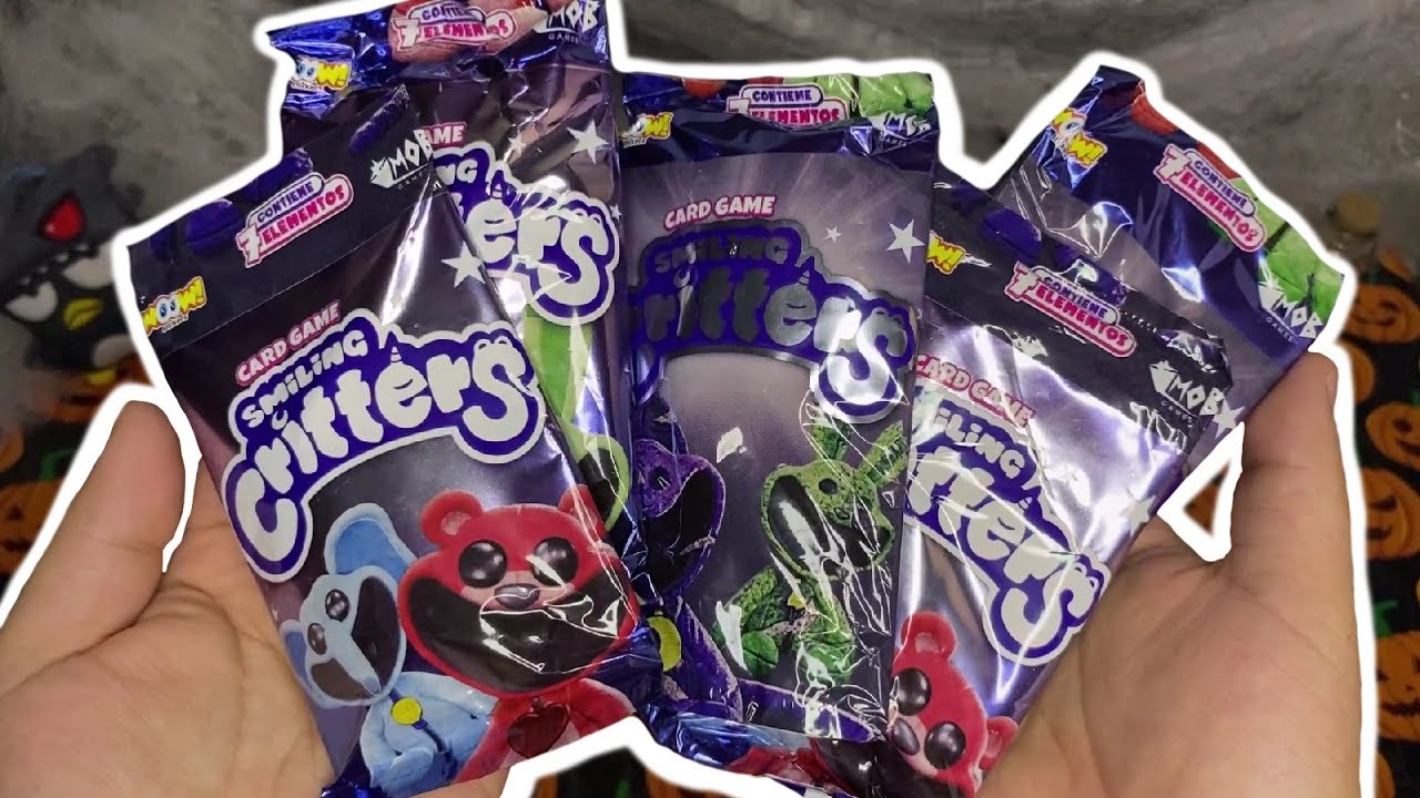 Smiling Critters Card Game Unboxing ASMR - Poppy Playtime Chapter 3