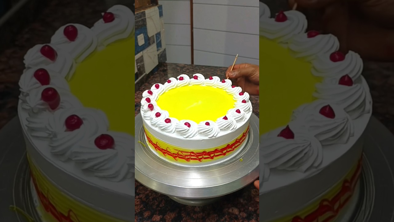New look pineapple cake design 