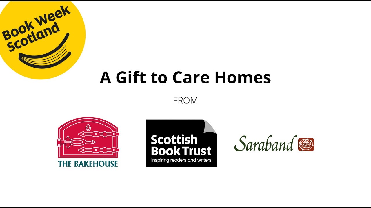 A BOOK WEEK SCOTLAND GIFT TO SCOTTISH CARE HOMES