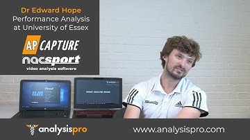 Performance Analysis at University of Essex - Dr Edward Hope