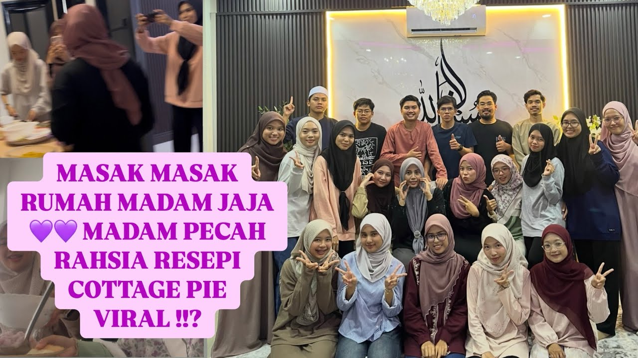 MASAK MASAK RUMAH MADAM JAJA 💜💜 