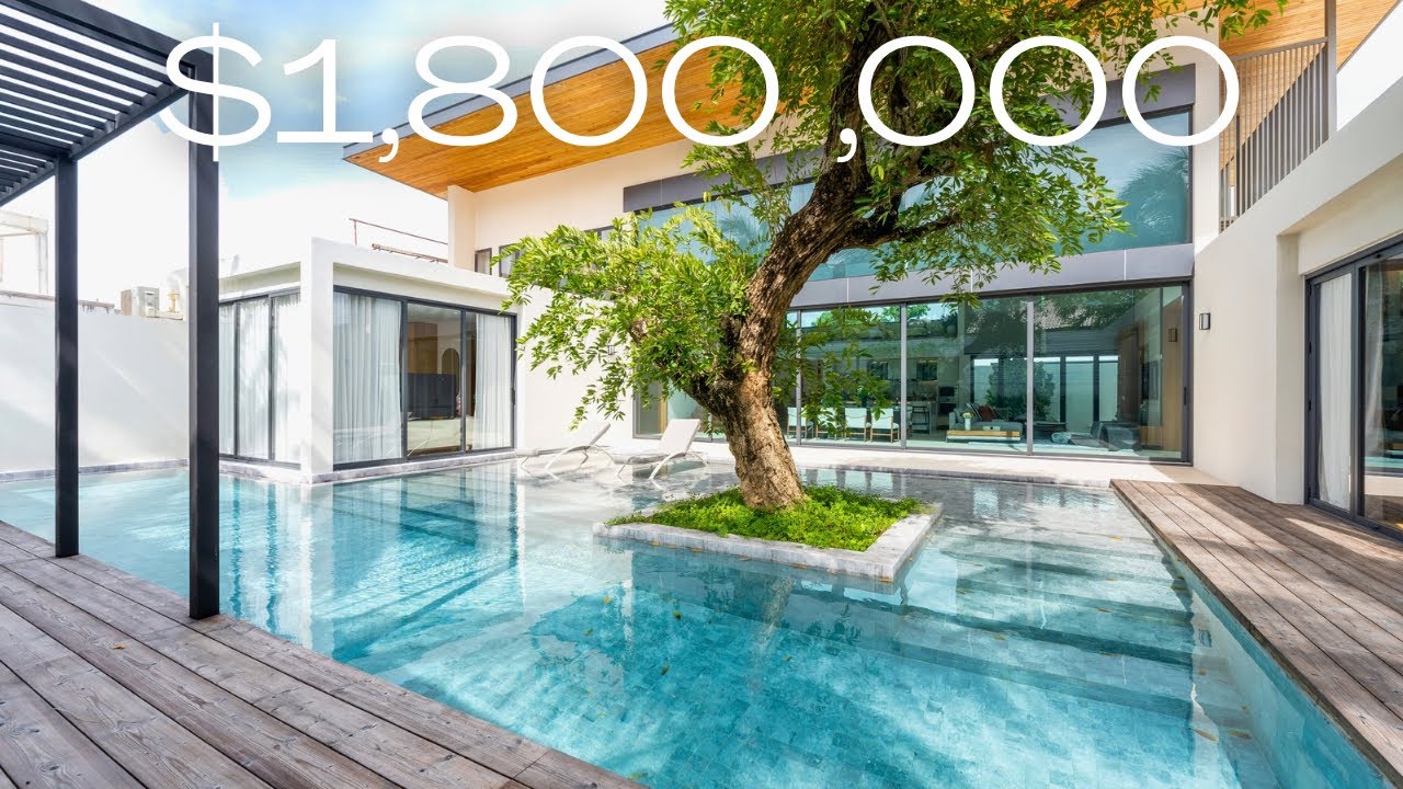 Take a tour inside a $1,800,000 architectural mansion in Thailand