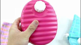 フリース・パステル湯たんぽ