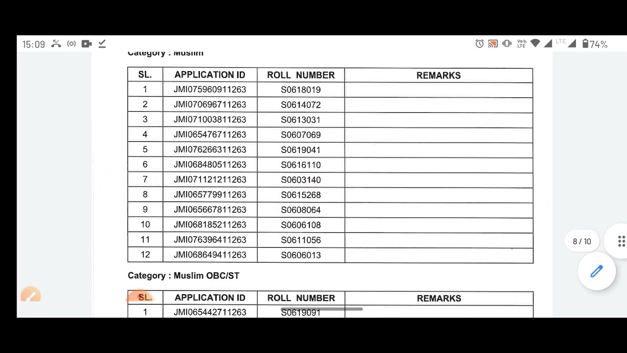 Jamia school results declared 2021 list of selected candidates jamia school results 2021