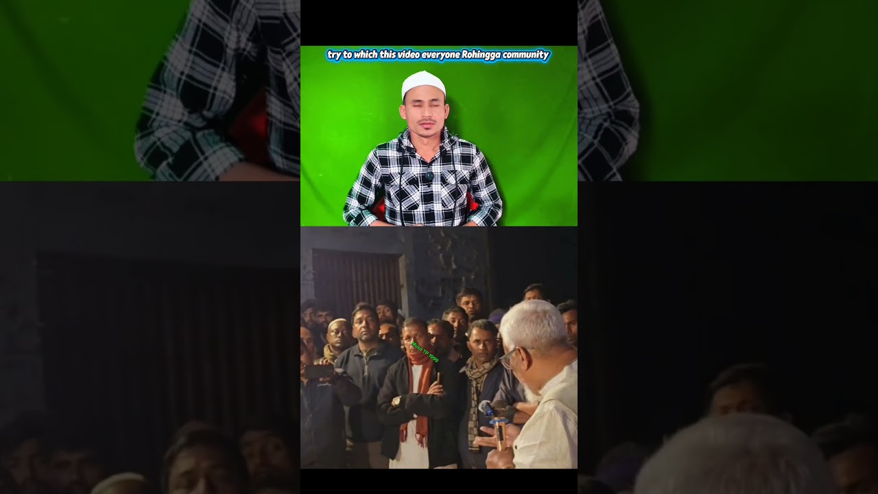 try to which this video everyone Rohingga community.|