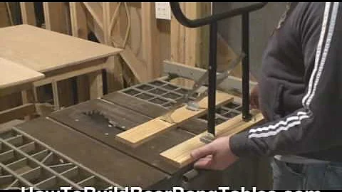 How To Make a Beer Pong Table Part 1 - Build a Beer Pong Ta