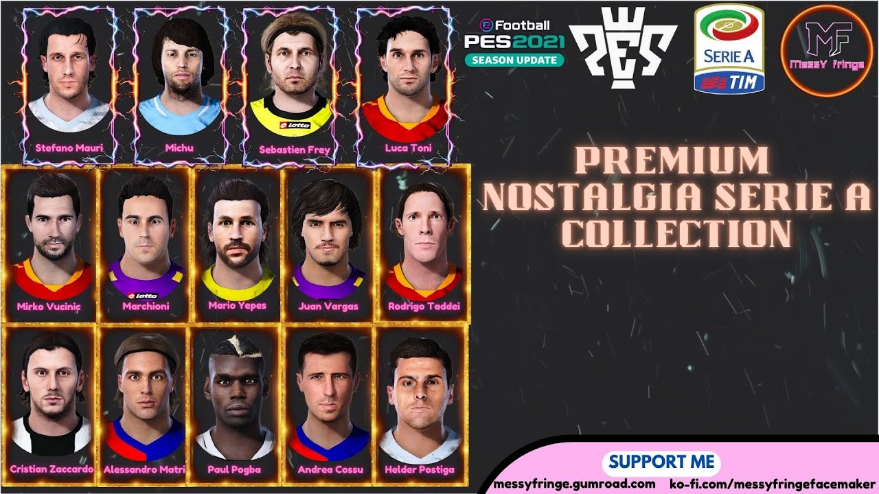 [PREVIEW] Nostalgic Serie A Facepack 