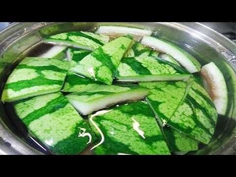 Video: Wie Man Gesunde Wassermelonenmarmelade Macht