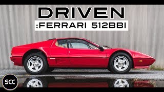 FERRARI 512 BBi / 512BBi 1983 - Test drive in top gear - Flat 12 Engine sound | SCC TV