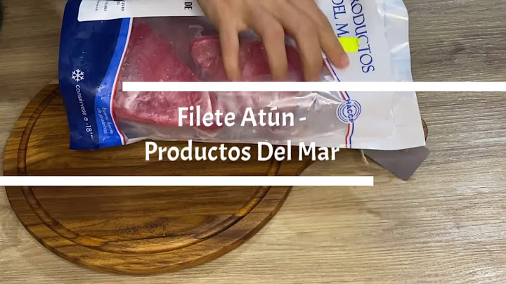Filete de Atún a la parrilla