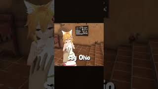 You said your last OHIO... #vr #anime