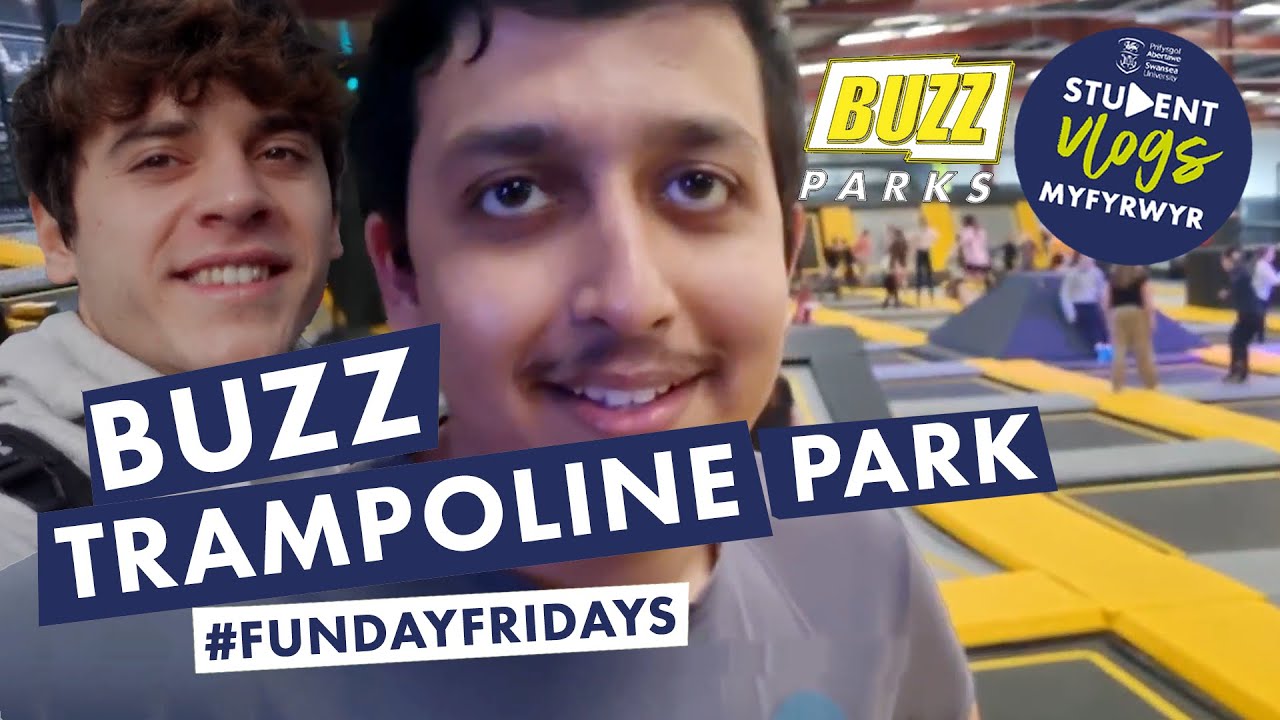 Buzz Trampoline Park Funday Fridays // Madhav & Christian YouTube