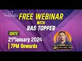 RAS Mains Strategy After Exam Postpone | RAS 2024 Vacancy & Strategy By Krishna Gopal Sir | #ras