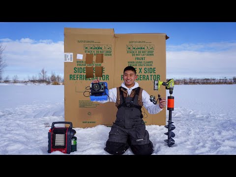 تصویری: جعبه ماهیگیری یخ DIY: مواد، دستورالعمل