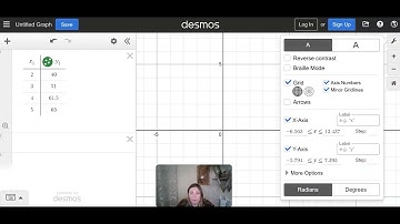 How to do scatter plot in Desmos