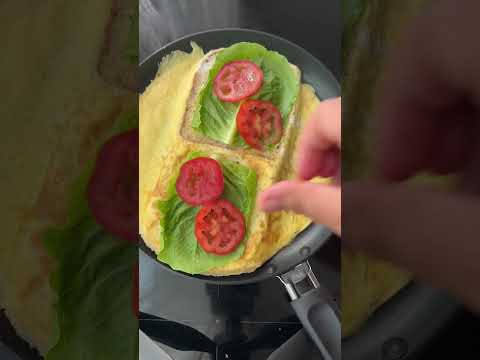 ساندويتش فطور صحي سهل و سريع     