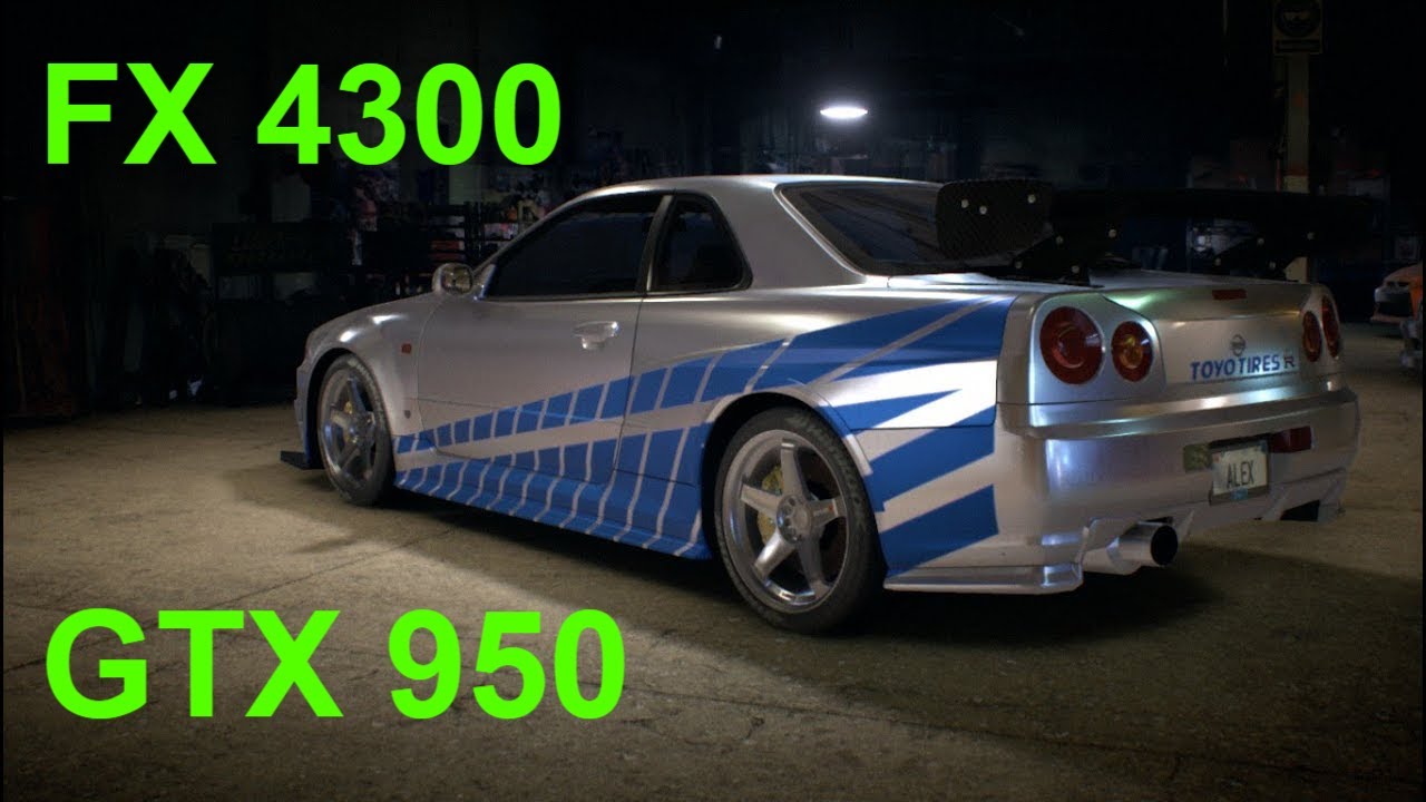 Need for Speed 2015 Deluxe Edition: FX4300 I GTX950