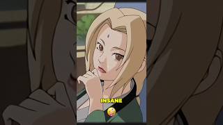 Hokage Tsunade Had INSANE Chakra Levels!