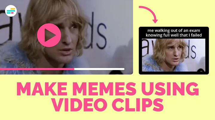 Learn How to Make Memes from Video Clips Online