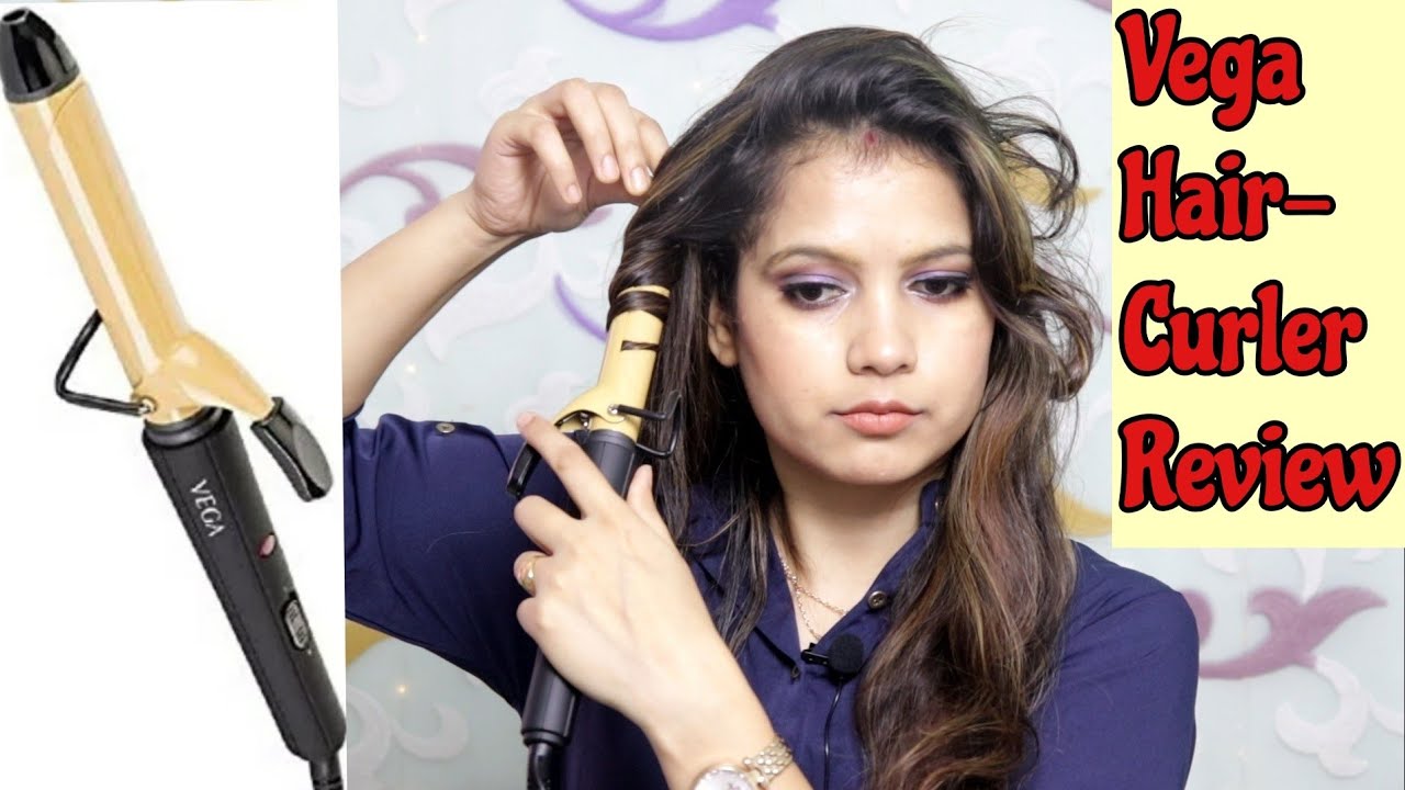 I Bought सस्ता Hair Curler From Amazon😥 Does It Work? | Vega Hair Curler  |TipsToTop By shalini - YouTube