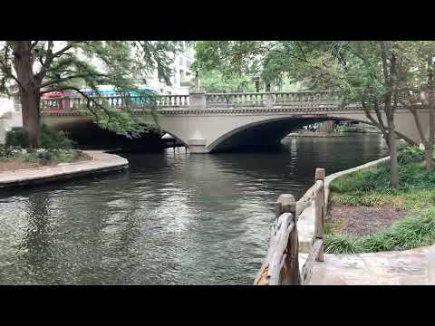 San Antonio River (Relaxing 4K View)!