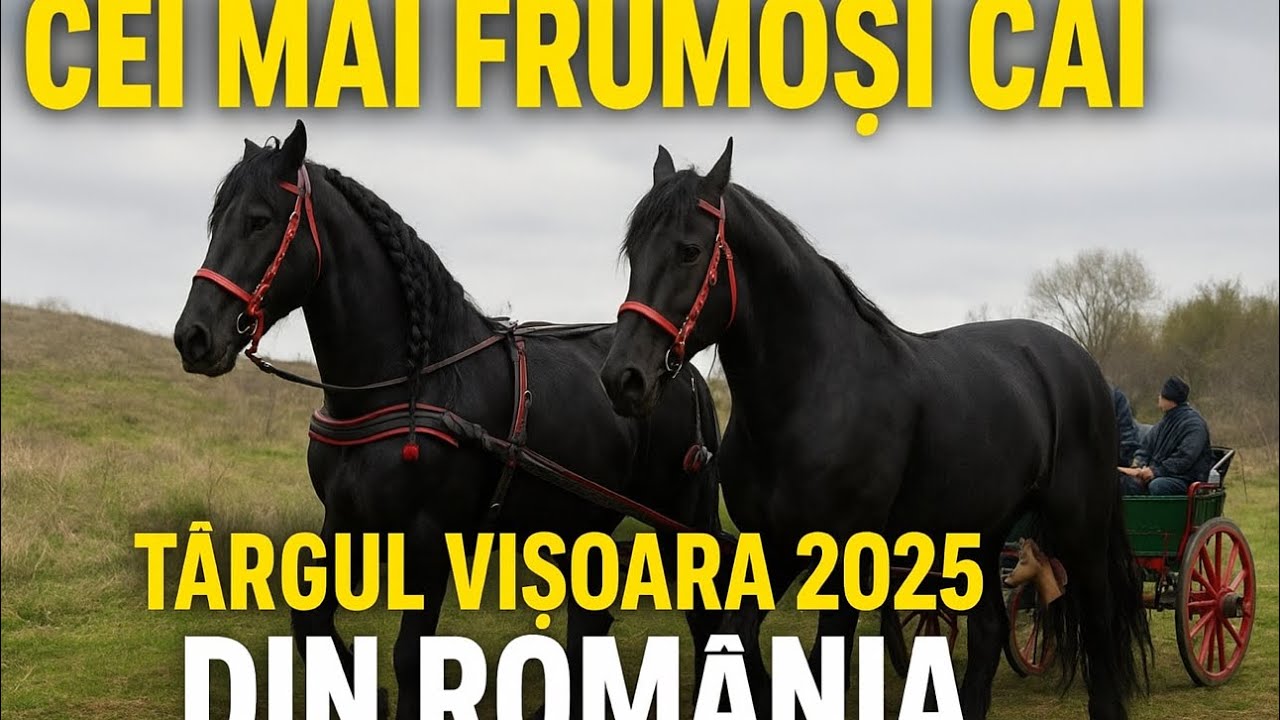 🧲Târgul Cailor Vișoara 2025 – Un spectacol cum n-ai mai văzut!