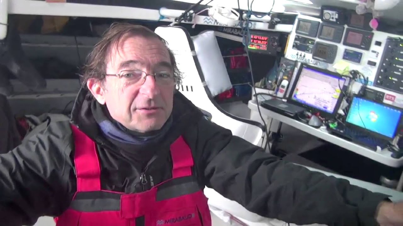 Dominique Wavre en approche des Sables d'Olonne