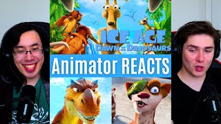 REACTING to *Ice Age 3: Dawn of the Dinosaurs* A NEW AGE??!! (First Time Watching) Animator Reacts