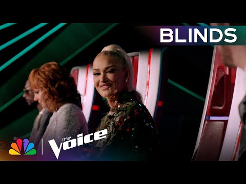 GORGEOUS Voice Tempts Coaches Bublé And Gwen To Turn Their Chairs Voice Blinds 
