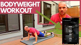 3 Rounds 21-15-9 Bodyweight No Equipment Workout #bodyweight