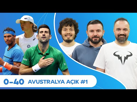 2023 Avustralya Açık, Rafael Nadal ve Novak Djokovic Yine Sahnede, 1 Numara Iga Swiatek | 0-40 #1