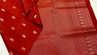 Latest collection of Handwoven pure kanchipuram soft silk Sarees traditonal unique pattern 2021model screenshot 5