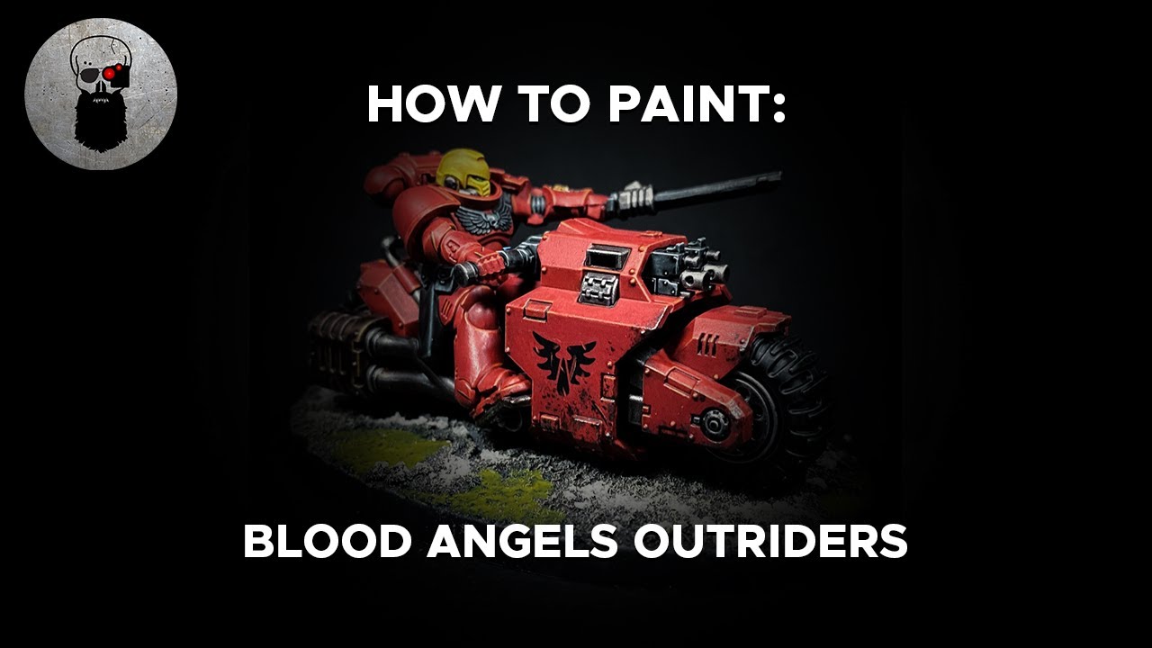 Contrast+ How to Paint Blood Angels Outriders YouTube