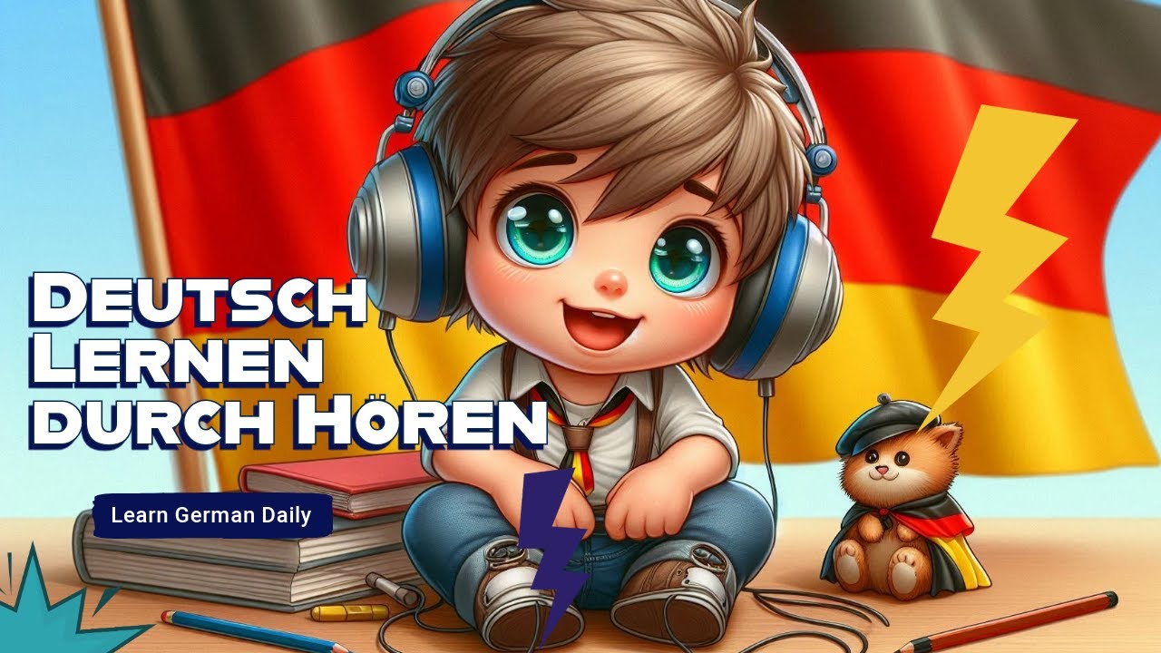 Deutsch Lernen durch Hören: Tagesablauf – Für Anfänger (A1/A2