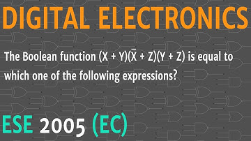 Consensus/Redundancy Theorem (in POS form) || ESE 2005 EC