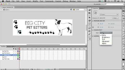 Adobe CS6 Design Web Workflow 2012 Animating and More with Flash Professional 03  Introducing the Ti