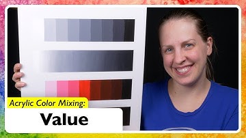 Acrylic Color Mixing: Value