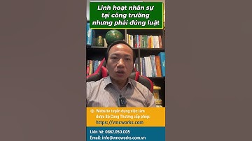Linh Hoạt Nhân Sự Công Trường – Nhưng Phải Đúng Luật! 👷‍♂️#vmcworks #xaydung #nhansu #congtrinh