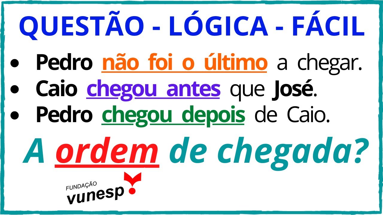 1 QUESTÃO DE LÓGICA FÁCIL +🔥 1 EXERCÍCIO DE SISTEMA COM FRAÇÃO