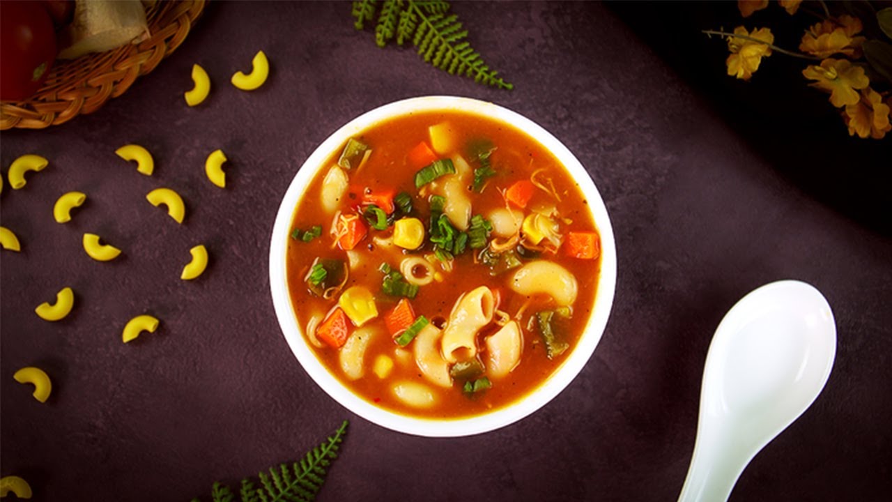 Chicken Macaroni Soup Recipe By SooperChef