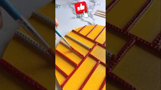 Lippan art work #handmade #diy #youtubeshorts #youtube #shorts #lippanart #new #craftpassion