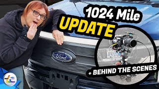 Our Ford F150 Lightning Just Hit 1024 Miles - Plus How We Use It To Film Chase Shots!