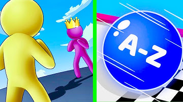 A-Z Run Vs Giant Rush ♻️❎Walkthrough Android iOS Gameplay AZG54