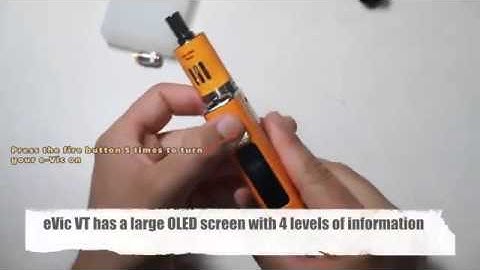 eVic VT by Joyetech First Use | GreenSmoking.co.il