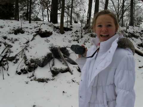 Courtney and Abby's Snow Day!