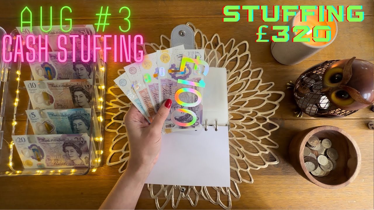 AUGUST #3 CASH ENVELOPE STUFFING | ENVELOPES & SAVINGS CHALLENGES | UK CASH STUFFING